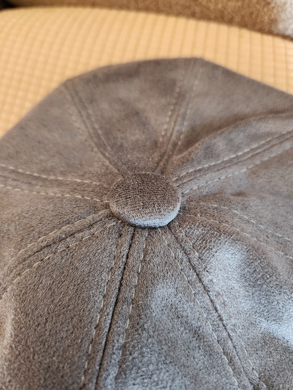 Gray Womens Newsboy Cap – Classic Casual Hat - Picture 2 of 5